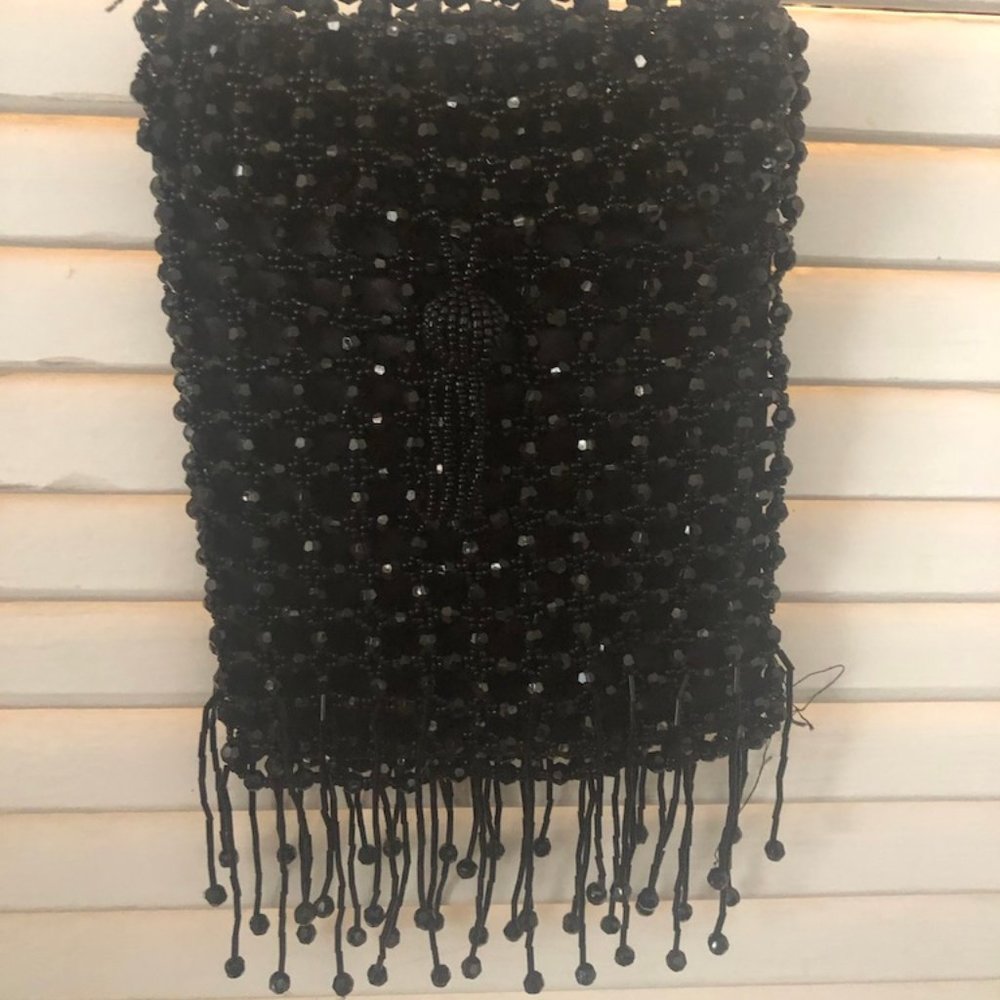 Beaded cell phone Crossover Purse